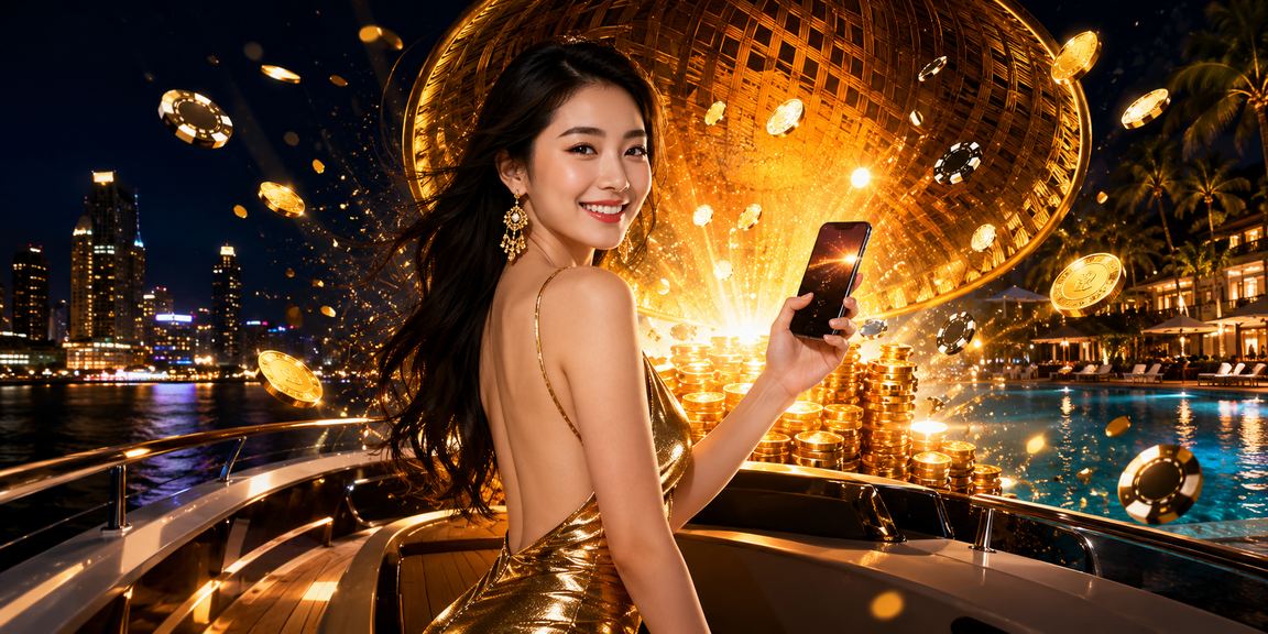 Người dùng đội nón lá tại Mũi Né chơi casino trên điện thoại di động